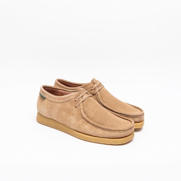 Koala Low Beige Camel Suede Derby Shoe