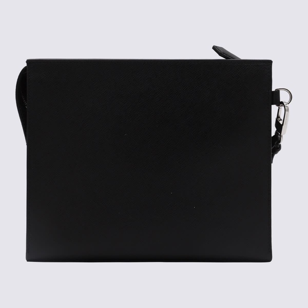 Black Leather Pouches