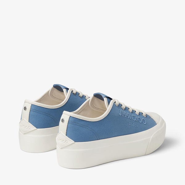 Palma Maxi logo-embroidered canvas low-top trainers