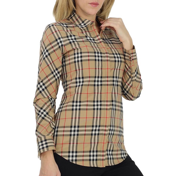 Burberry Vintage Check Stretch Shirt