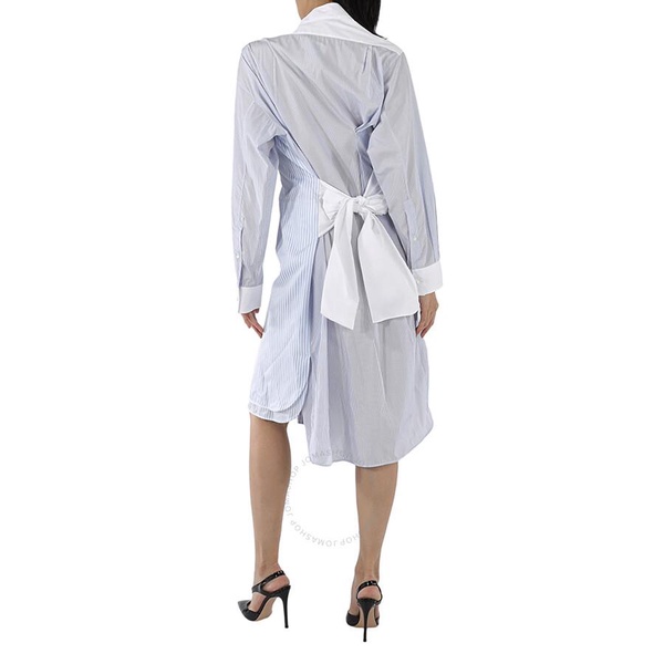 Loewe Striped Cotton Long Sleeve Shirtdress