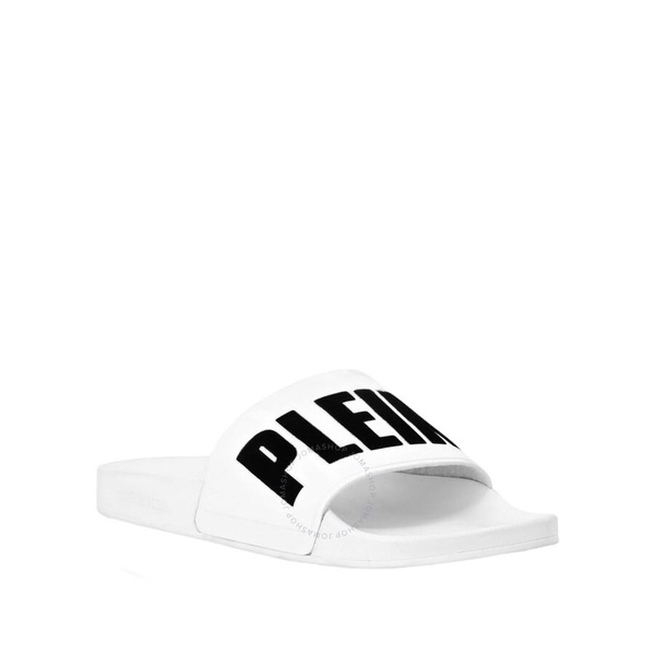 Philipp Plein Flat Gummy Rubber Slide Sandals