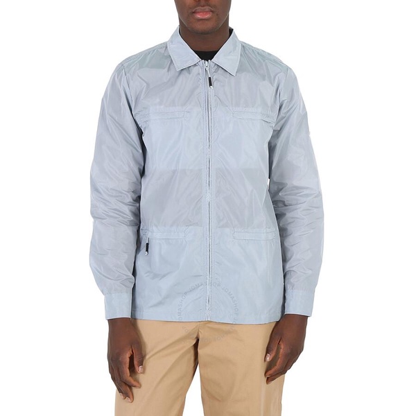 Rains Men's Sky Nylon Zip-Up Overshirt