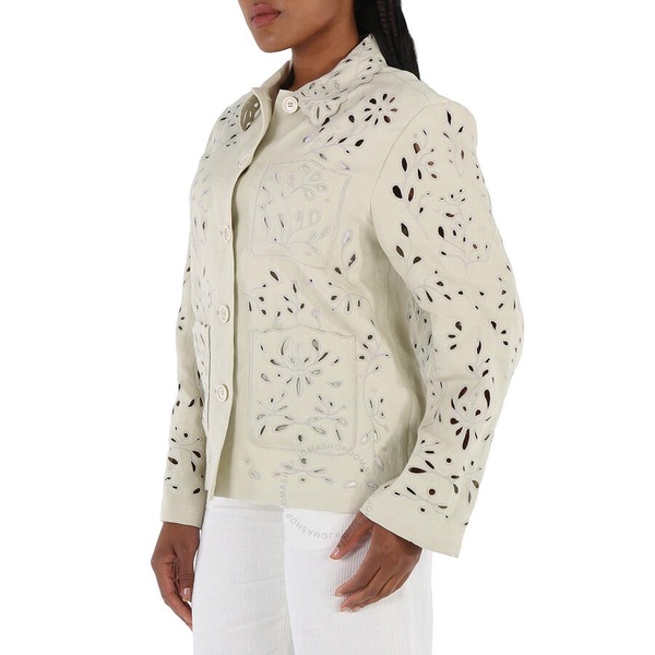 Chloe Ladies Embroidered Overshirt Jacket