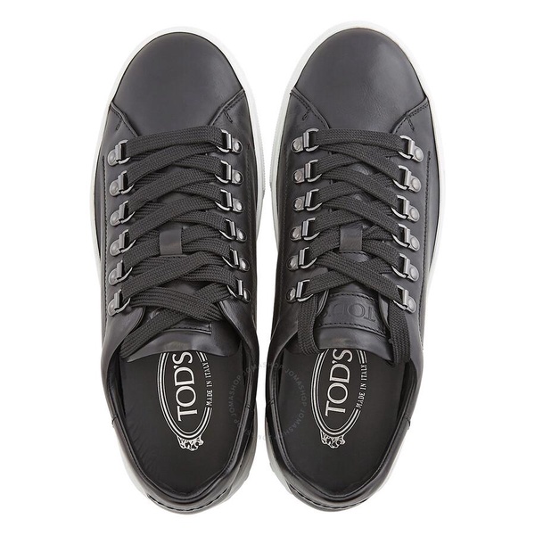 Tods Men's Cassetta Gomma Leather Low-Top Sneaker