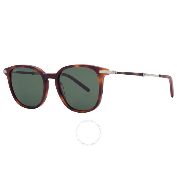 Salvatore Ferragamo Green Square Men's Sunglasses SF1015S 214 52