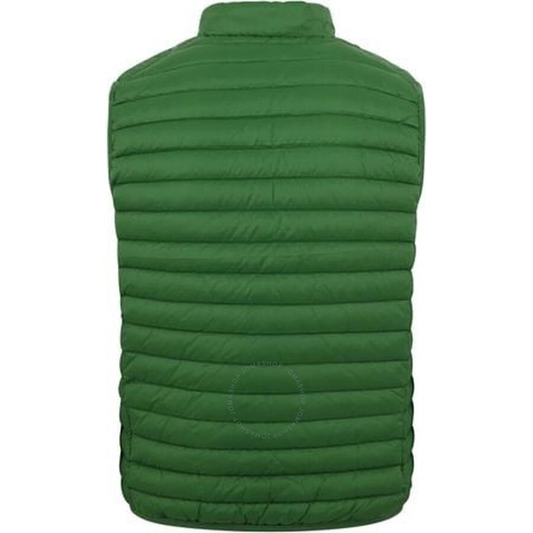 Save The Duck Men's Rainforest Green Adam Icon Padded Vest