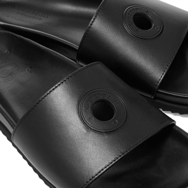 Burberry Men's Black Melroy Slide