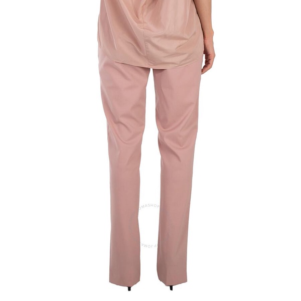 Tibi Toffee Wool-Blend Cassius Suiting Slim Pants