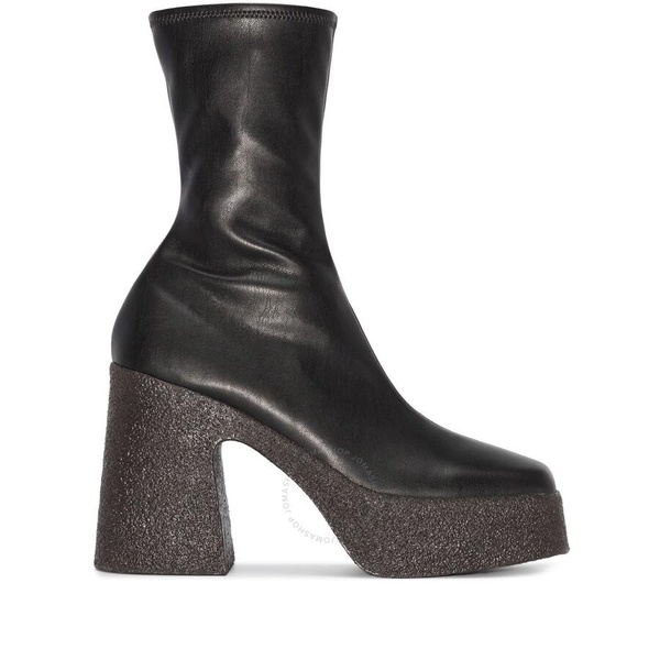 Stella Mccartney Ladies Black Chunky Ankle Boots