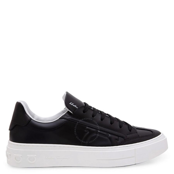 Salvatore Ferragamo Men's Gancini Low-top Sneakers