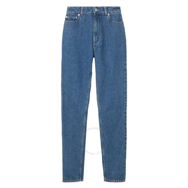 Burberry High Waisted Slim-Fit Denim Jeans