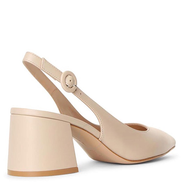 Gianvito Rossi Ladies Agathe Slingback Leather Pumps