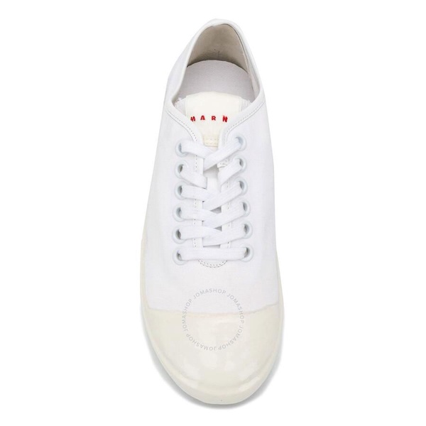 Marni Ladies Marnie Low-top Canvas Sneakers