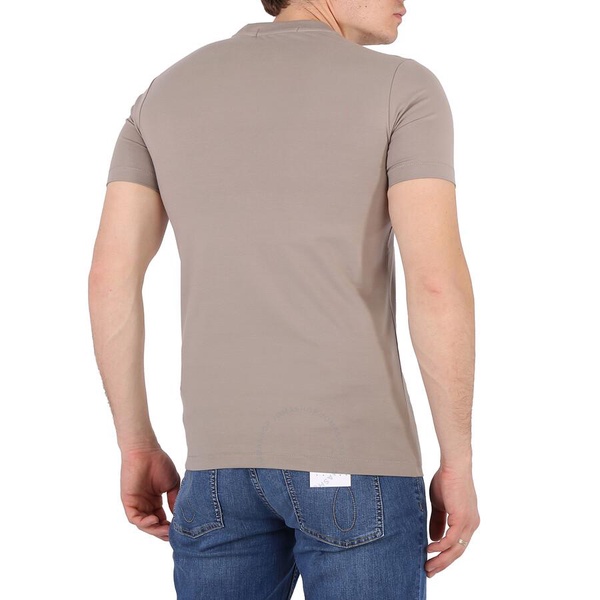 Calvin Klein Perfect Taupe Archival Institutional Logo T-Shirt