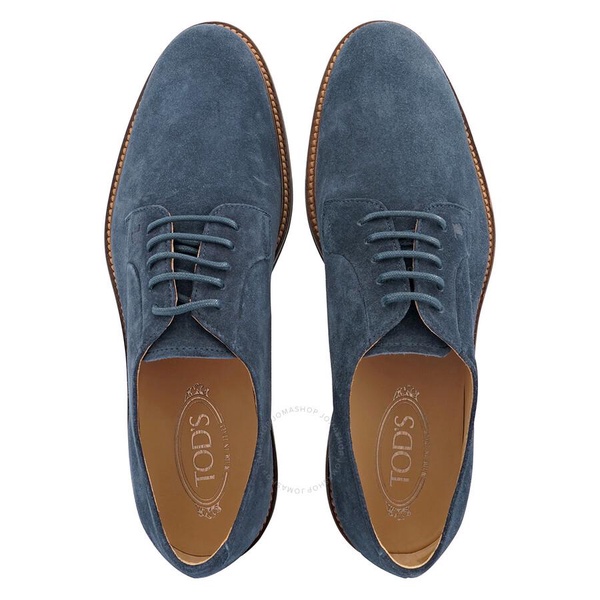 Tods Men's Galaxy Suede Lace-Up Derby Shoes