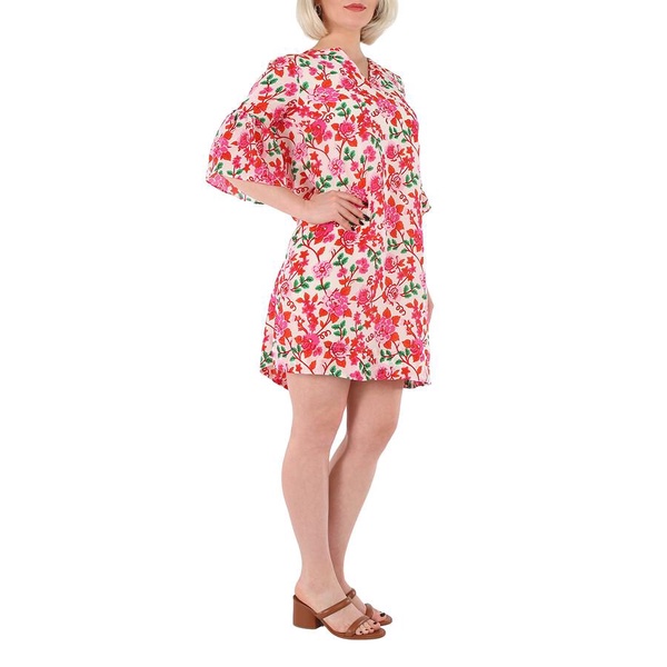 Essentiel Ladies Pink Sleeved Shirt Dress