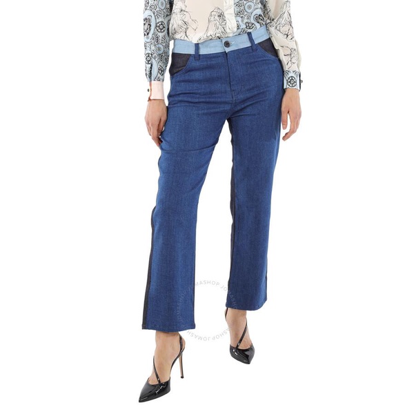 Victoria Beckham Ladies Pants Light Blue Cali Jean