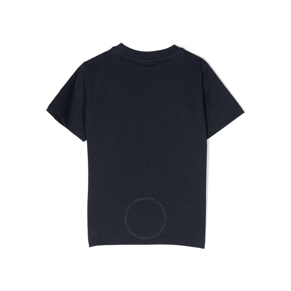 Moncler Kids Born To Protect Embriodered T-Shirt