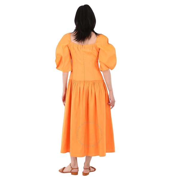 Rejina Pyo Ladies Orange Louisa Dress, Brand Size 38 (US Size 4)