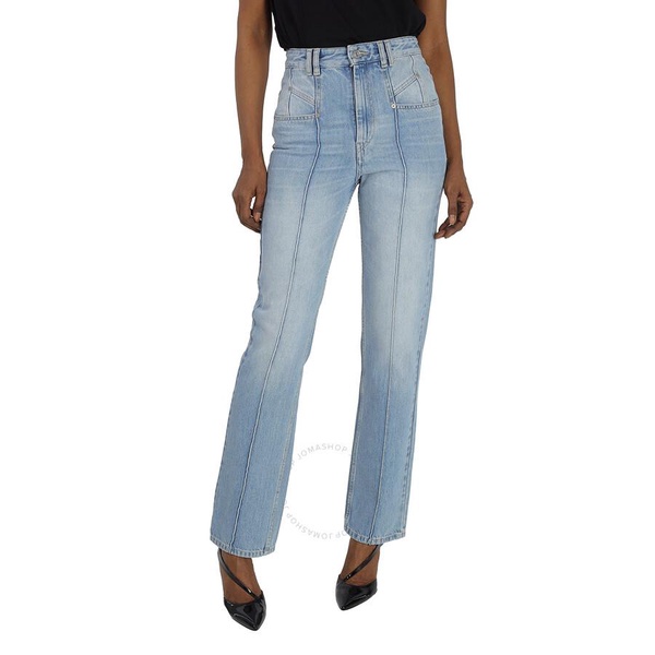 Isabel Marant Ladies Blue Niroka Tapered Jeans