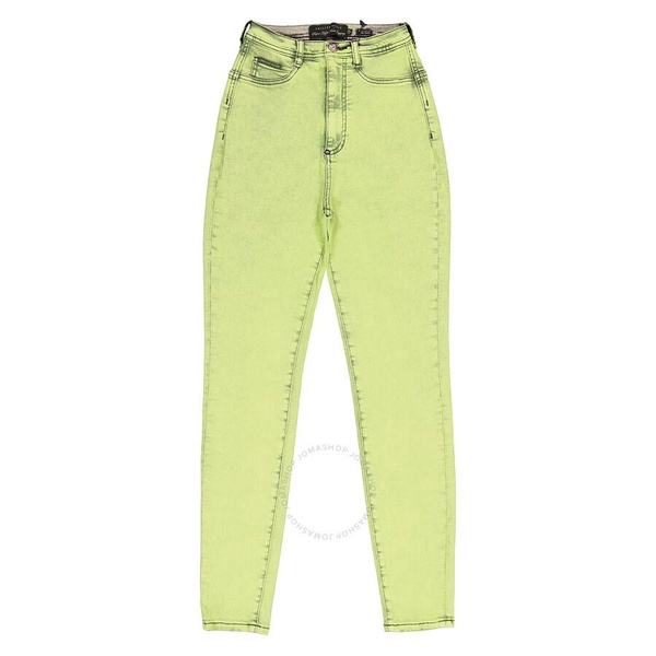 Philipp Plein Overdyed Stretch Super High-Waist Jeggings