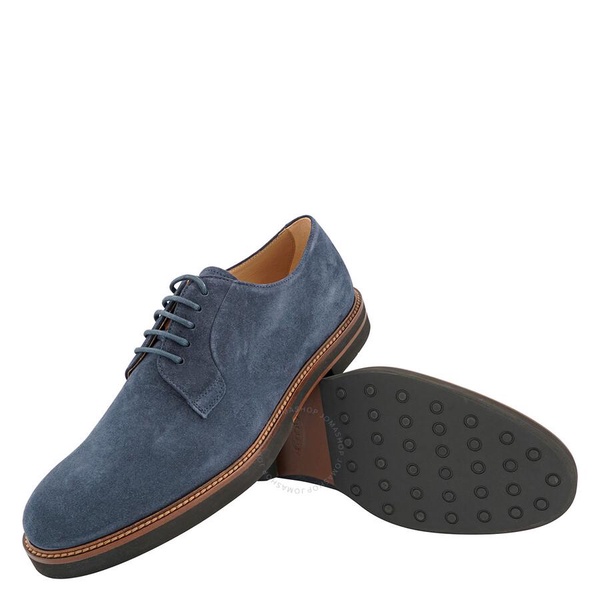 Tods Men's Galaxy Suede Lace-Up Derby Shoes