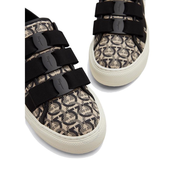 Salvatore Ferragamo Ladies Nataly Gancini Vara Bow Sneakers