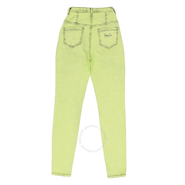 Philipp Plein Overdyed Stretch Super High-Waist Jeggings