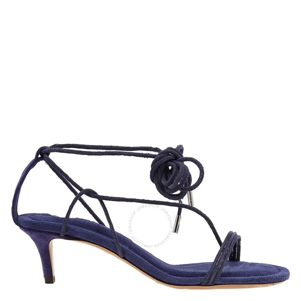 Isabel Marant Ladies Indigo Attua Suede Sandals