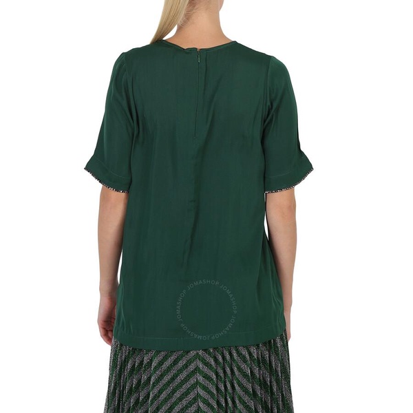 Essentiel Ladies Green Crewneck T-shirt