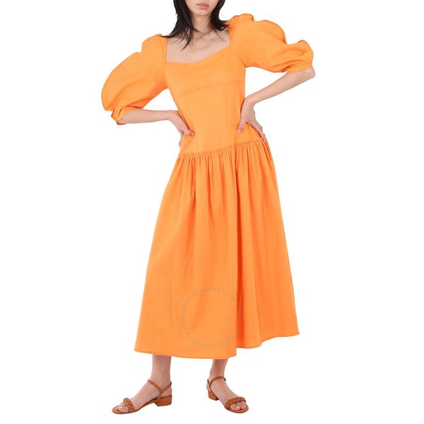 Rejina Pyo Ladies Orange Louisa Dress, Brand Size 38 (US Size 4)