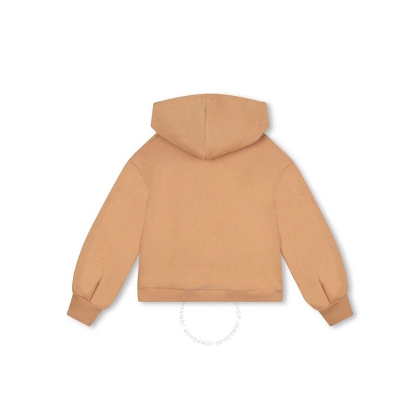 Chloe Kids Logo-Embroidered Organic-Cotton Hoodie