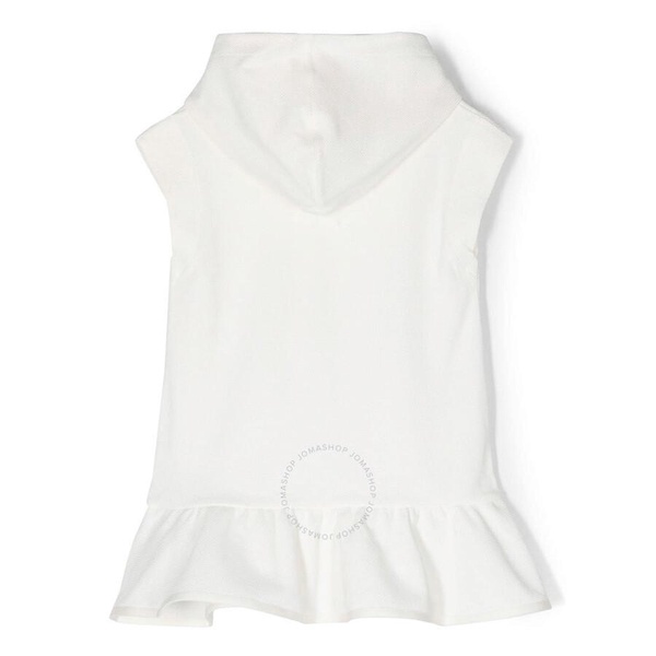 Moncler Girls Sleeveless Stretch-Cotton Hoodie Dress