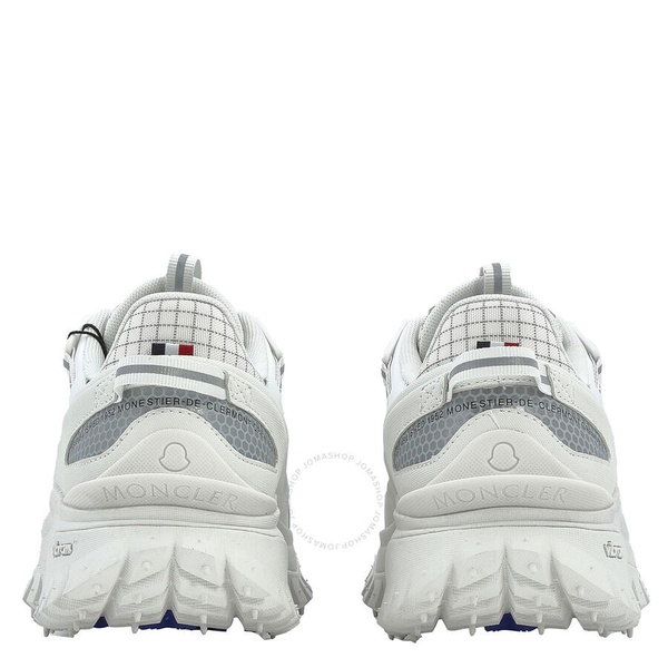 Moncler White Trailgrip GTX Low Top Trainers