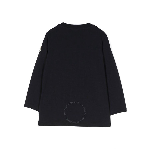 Moncler Logo-Embossed Crewneck Sweatshirt