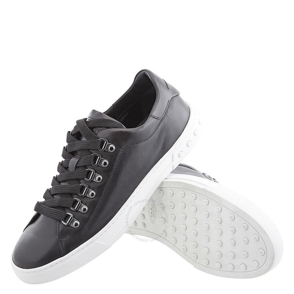 Tods Men's Cassetta Gomma Leather Low-Top Sneaker