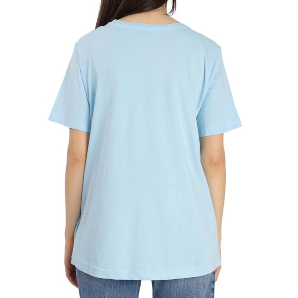 Essentiel Ladies Light Blue Rigo Embellished T-Shirt