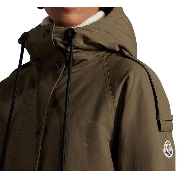 Moncler Badete Canvas Hooded Parka