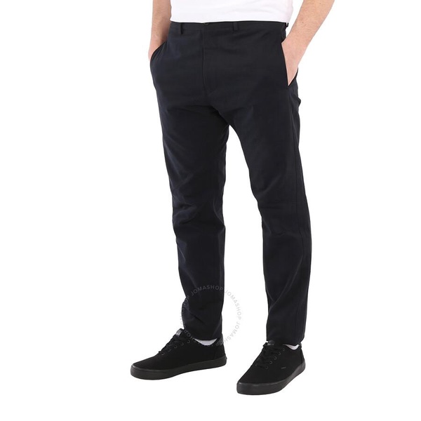 Salvatore Ferragamo Men's Black Cotton Gabardine Chino Pants