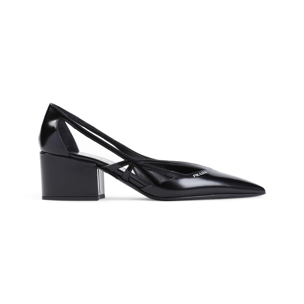 PRADA Elegant Leather Pumps with 5cm Heel