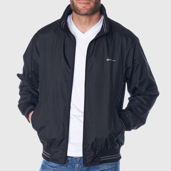 Men's Lightweight Bomber Jacket Casual Windbreaker Varsity Coat