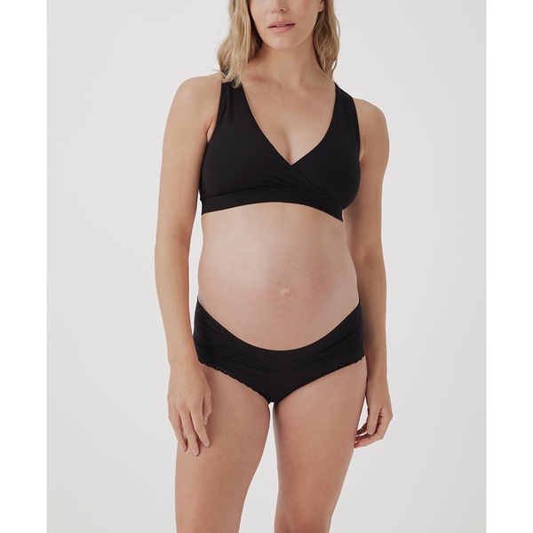 Maternity Foldover Hipster 4-Pack