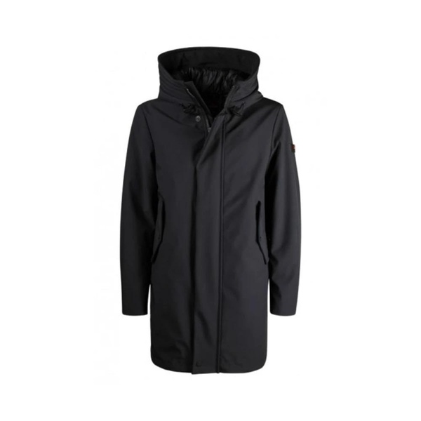 Black Parka with Two Pockets