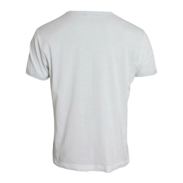 Luxury White Cotton T-shirt