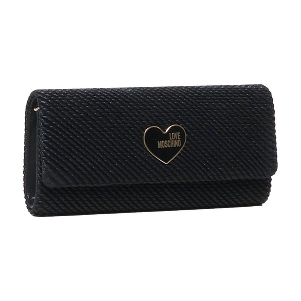 Black Ecoleather Clutch Bag