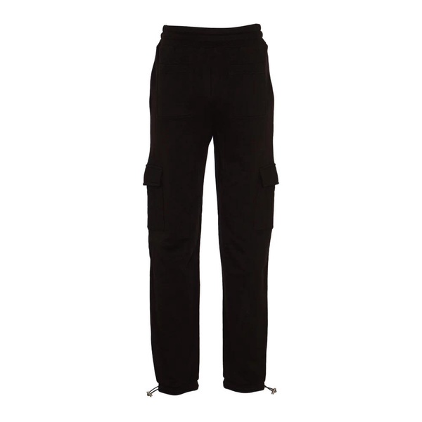 Black Utility Cargo Trousers