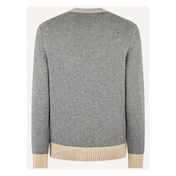 Mouline Grey Beige Pullover