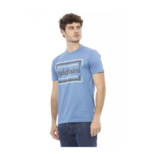 Men's Cotton T-Shirt with Front Print