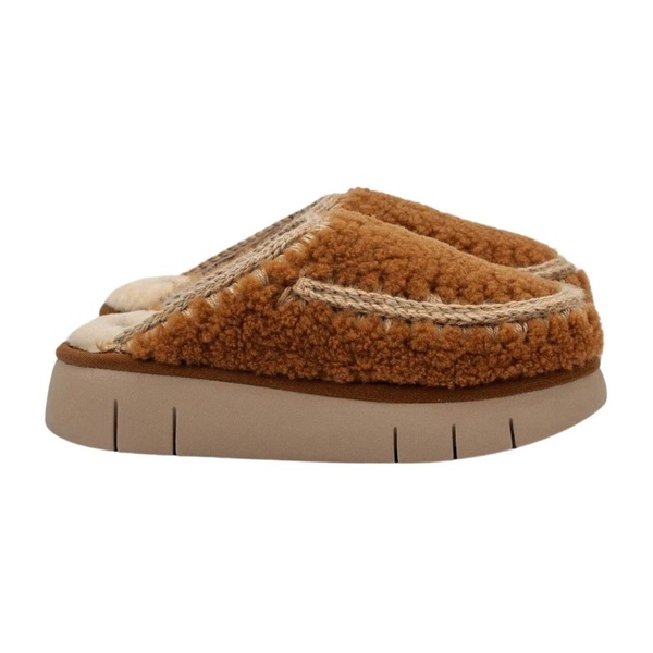 Curly Sheepskin Bounce Clog